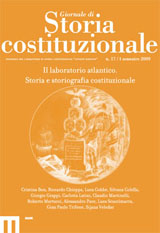 Giornale di Storia costituzionale n. 17, 1/2009