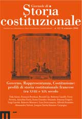 Giornale di Storia Costituzionale n. 12